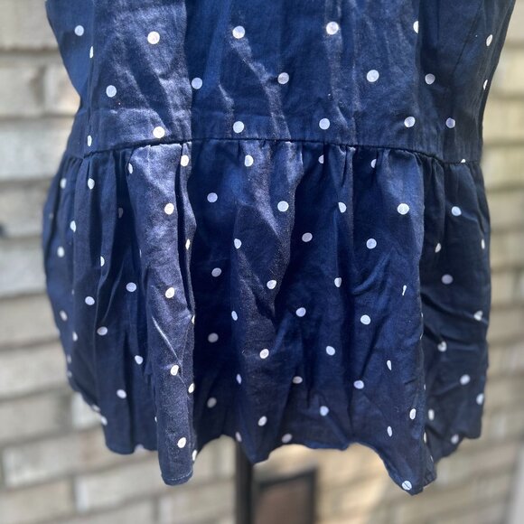 Polka Dot Collared Shirt - Picture 2 of 4